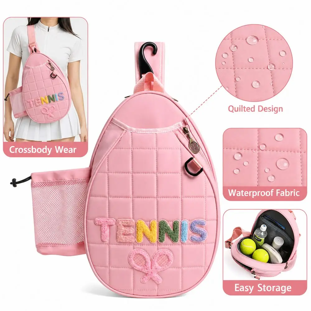 Bolsa de transporte impermeable acolchada para raquetas de pickleball - imagen 2