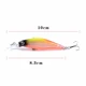 Señuelo Minnow Minolta con ojos 3D y reflector láser para lubina