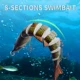 Señuelo articulado para lucios WALK FISH – varias secciones - imagen 3