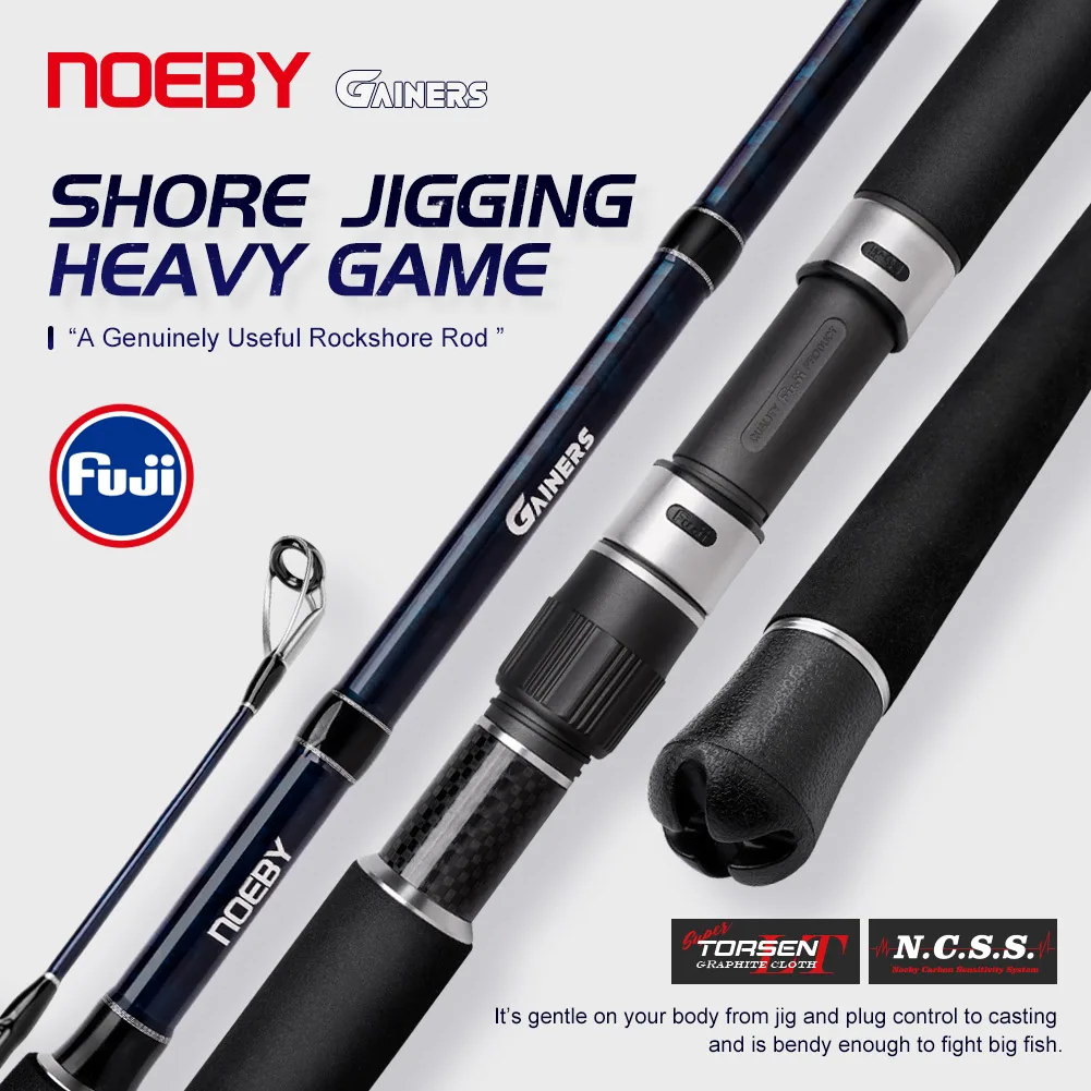 Caña Noeby Gainers Heavy Game Jigging 200g PE 4-8 - imagen 4