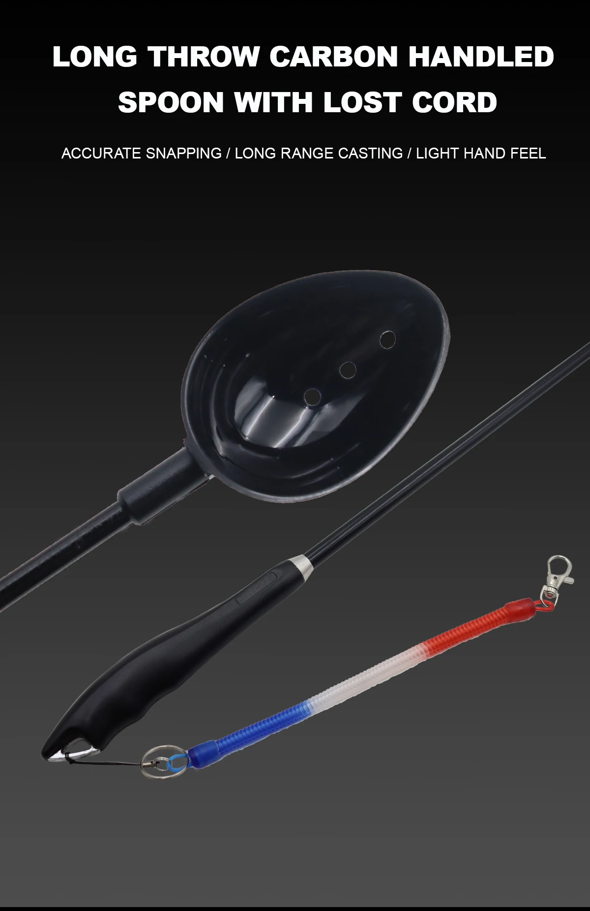 Spoon de cebo long-throw de 70 cm