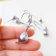 Anzuelo Jig Head para vinilo con púas de vástago corto