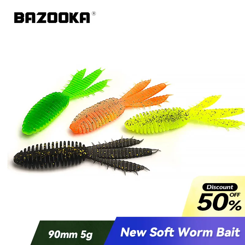 Señuelos Bazooka de 90 mm/5.5 g en pack