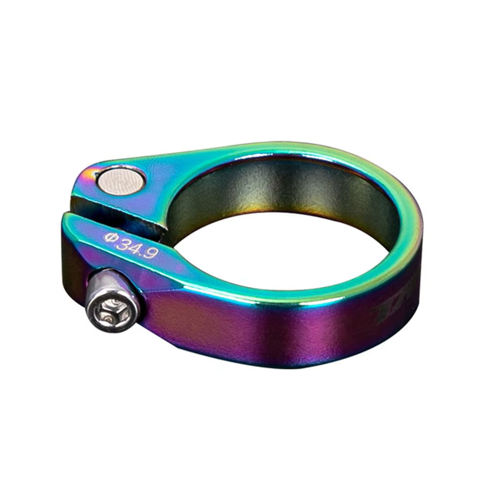 Abrazadera Tija de Sillín Bicicleta Ajustable – Aluminio 28.6 a 34.9mm - imagen 2