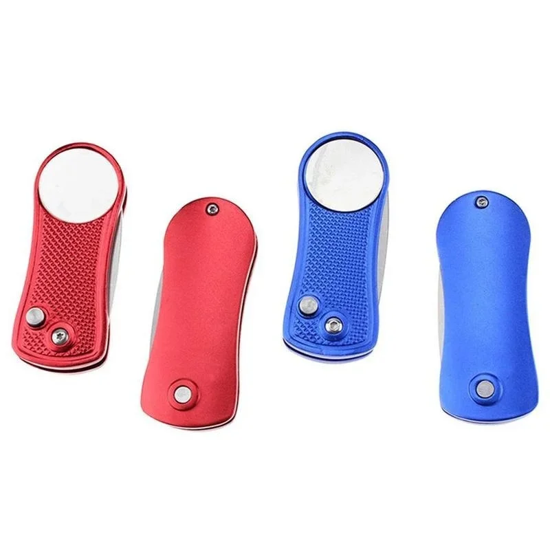 Horquilla de golf plegable de acero inox con botón de resorte - imagen 2