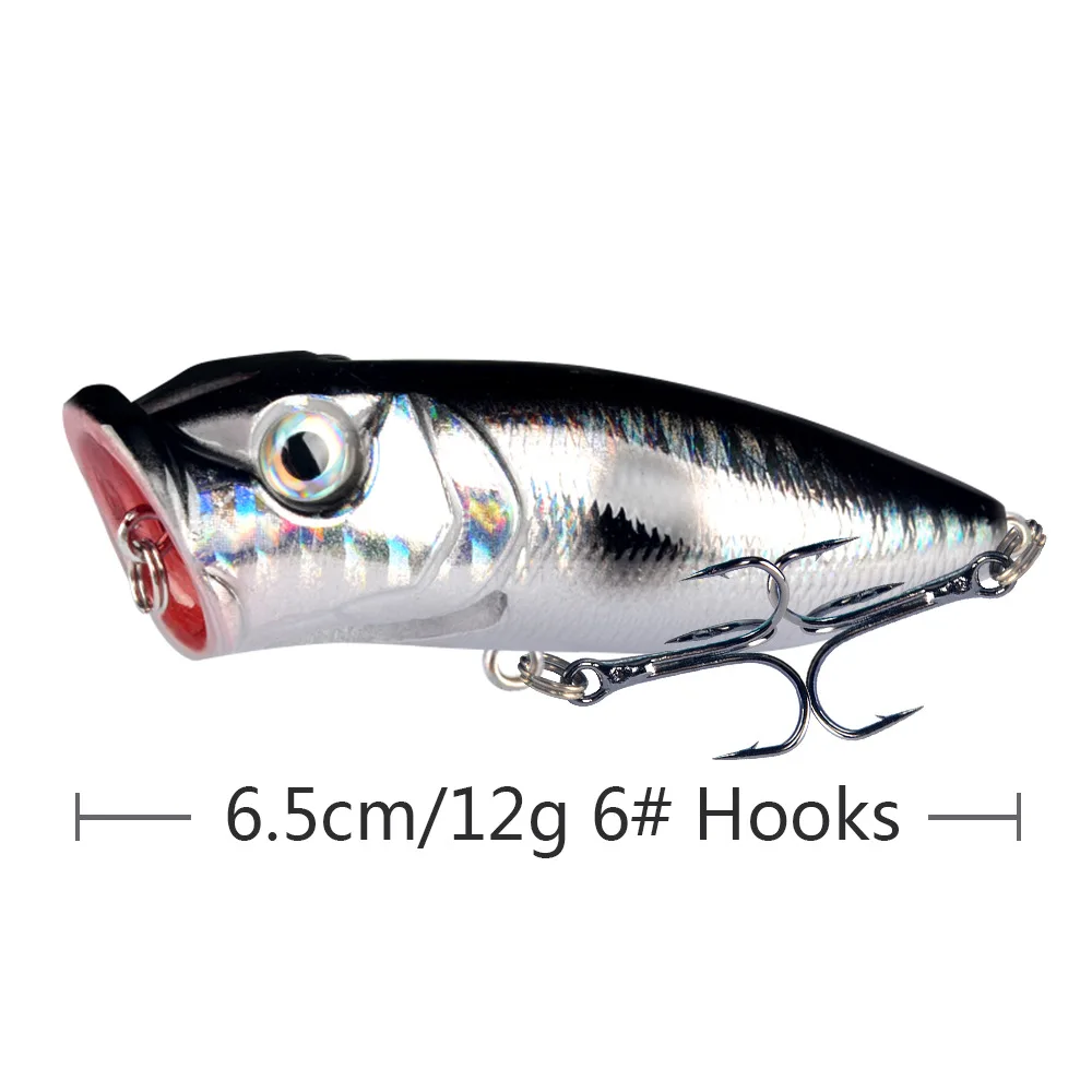 Señuelo Topwater flotante Wobbler para pesca en superficie costera - imagen 5