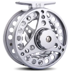 Sougayilang Carrete de pesca con mosca aluminio resistente – rueda