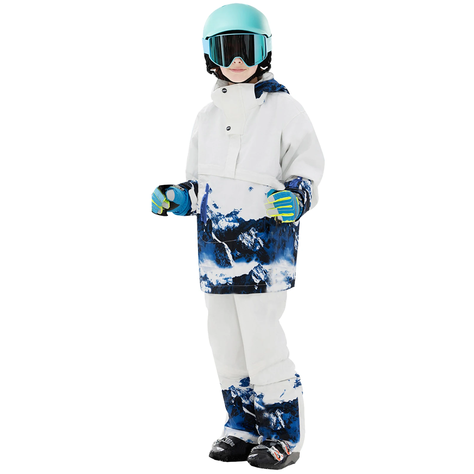 Conjunto infantil chaqueta y pantalón de nieve