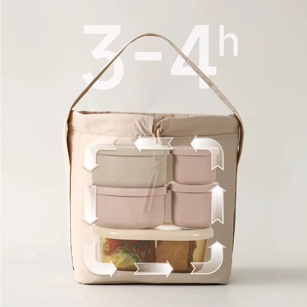 Bolsa térmica impermeable gran capacidad para picnic y oficina - imagen 3
