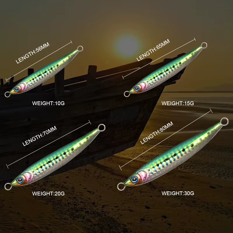 Señuelo Tail Spinner LETOYO Metal Jig – Largo Alcance para Mar - imagen 2