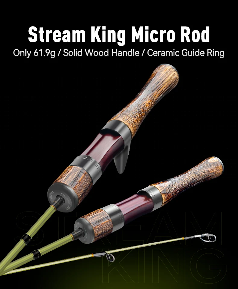 Caña de pesca Kingdom STREAM KING vista general