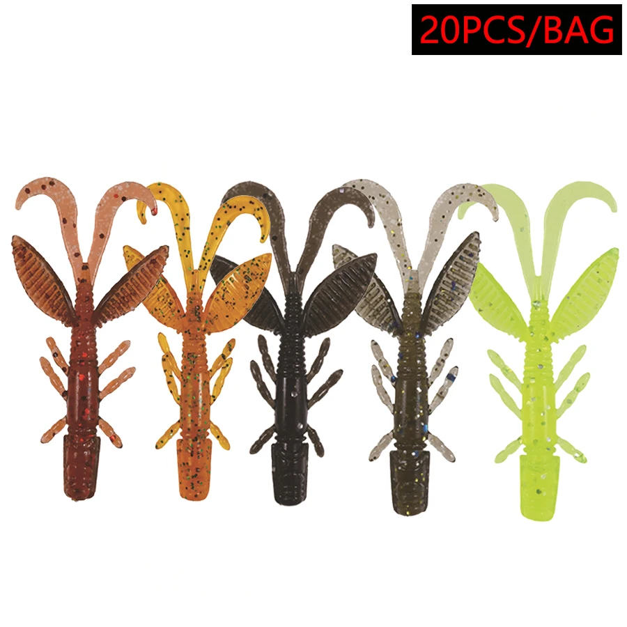 Señuelo Grub Worm Jig con doble pala vibradora para lubina - imagen 3