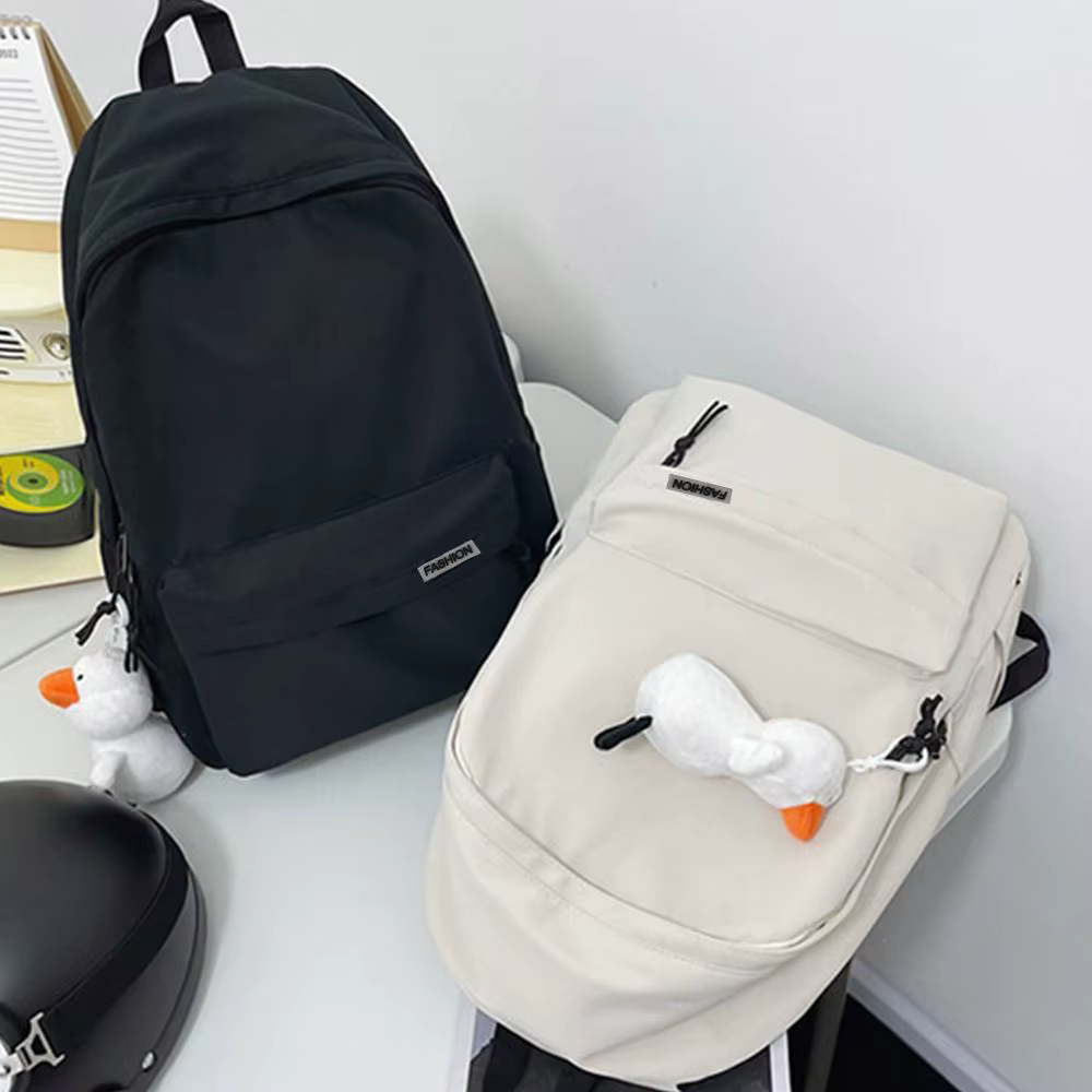 Mochila impermeable de nailon para adolescentes, gran capacidad - imagen 4