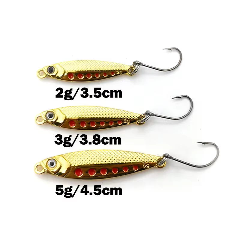 Cuchara Jig Metálica para Trucha – Señuelo Oscilante Giratorio - imagen 3