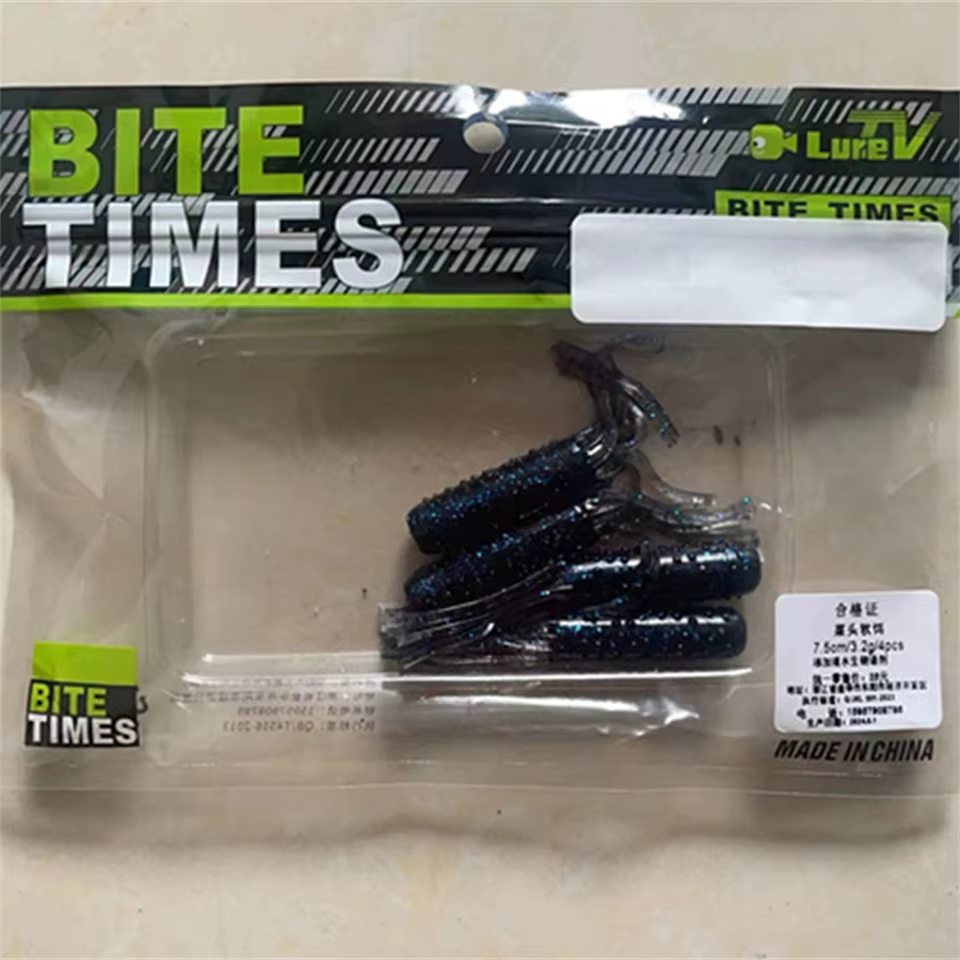 Señuelo TRD Tubez preparado para pesca finesse