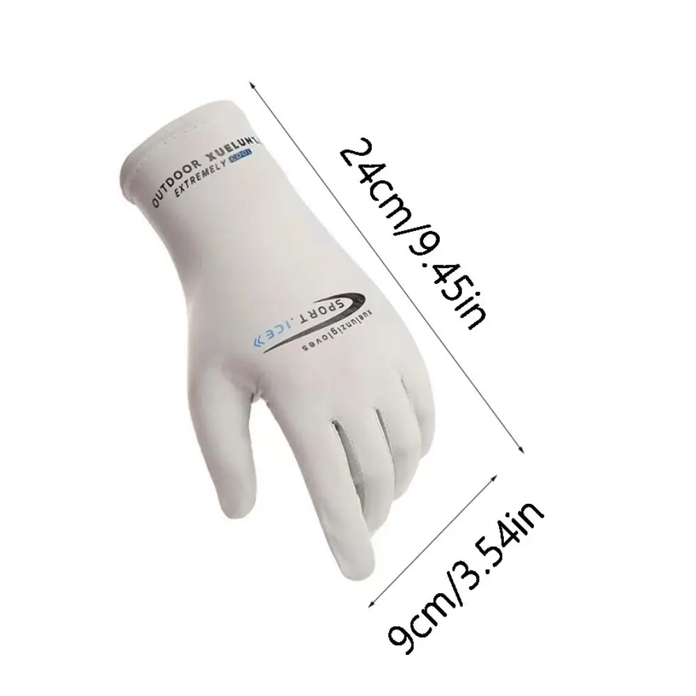 Guantes de verano unisex en color negro