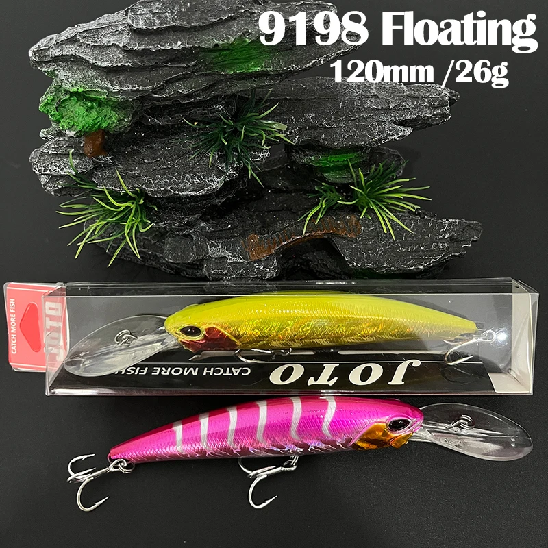 Wobbler flotante para lubina y lucio, buceo profundo - imagen 2