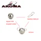 Accesorios Cheburashka de tungsteno con cabezal giratorio universal
