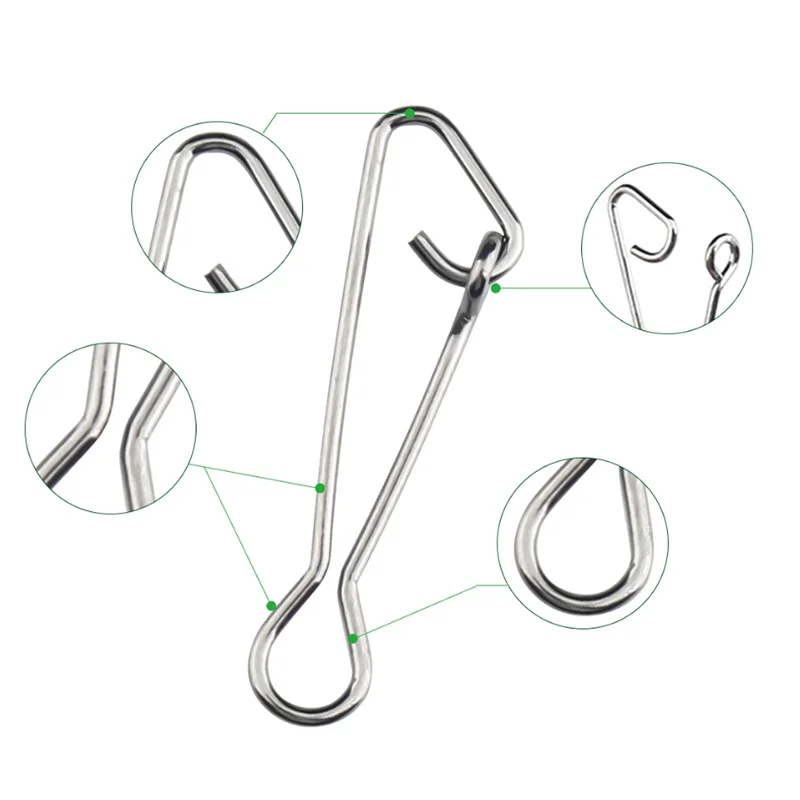 Uso del gancho giratorio como conector entre sedal y señuelo