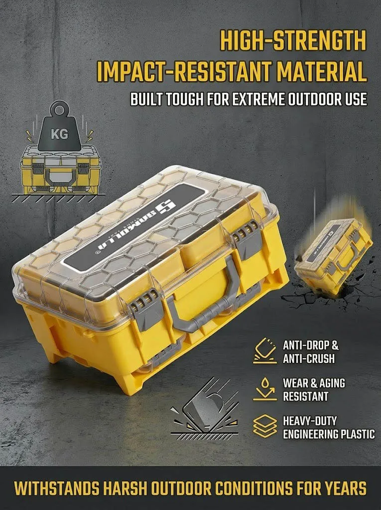 Caja grande para aparejos de pesca