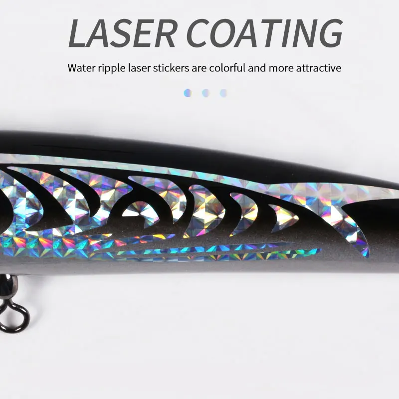 OBSESSION WD118 Señuelo de madera holográfico láser – Alta mar - imagen 2