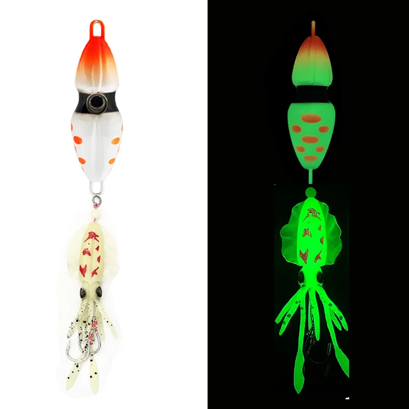 Jig Madai Inchiku metálico luminoso – Señuelo para jigging en barco - imagen 5
