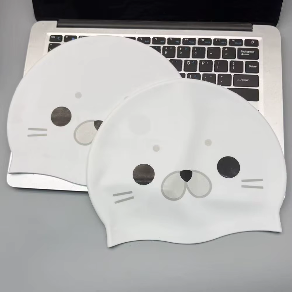 Gorro de Natación de Silicona Impermeable con Protección para Orejas - imagen 5