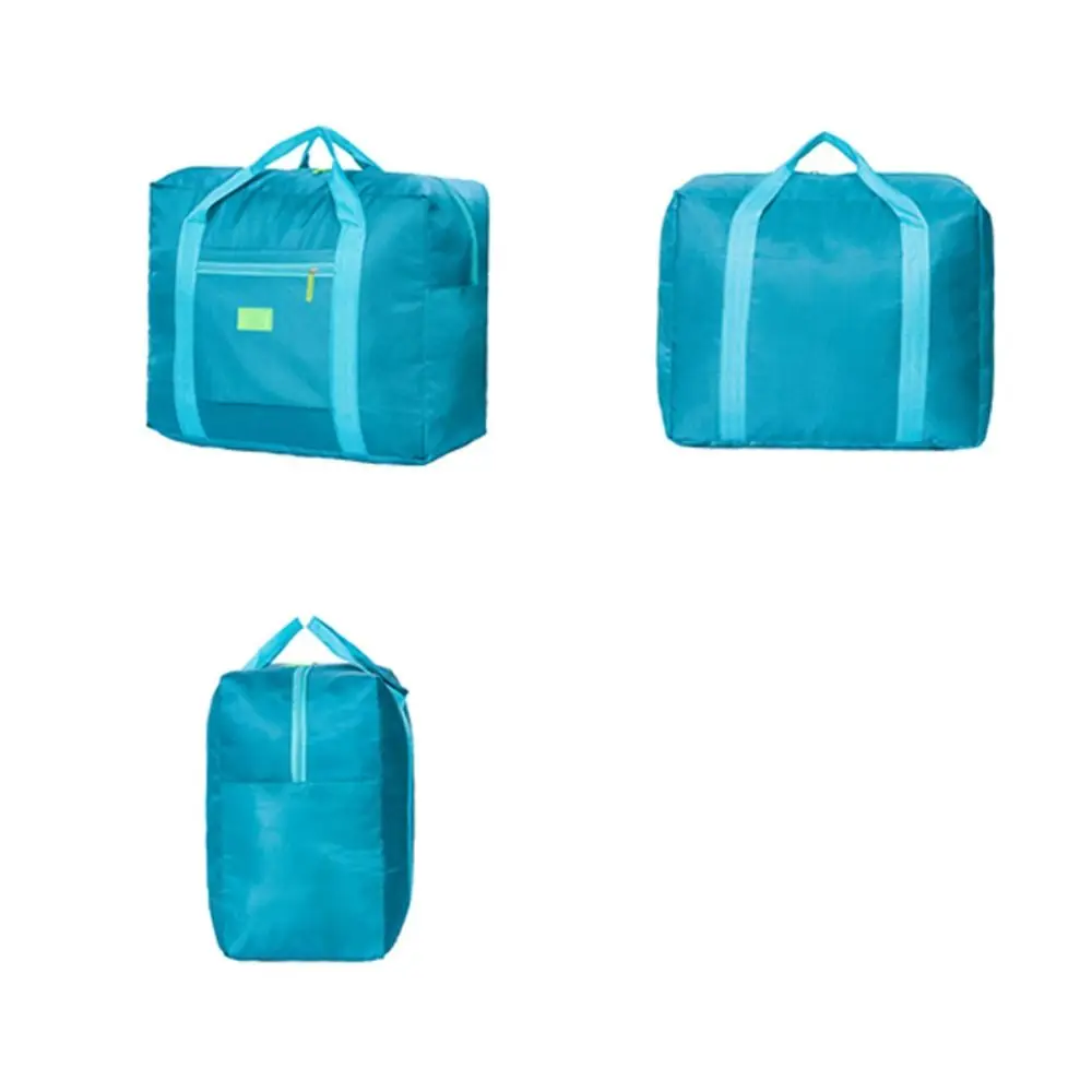 Bolsa de pesca plegable nailon resistente con asa para guardar - imagen 2