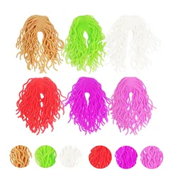 EUPHENG Squirmy gusano de silicona para mosca wiggly en colores