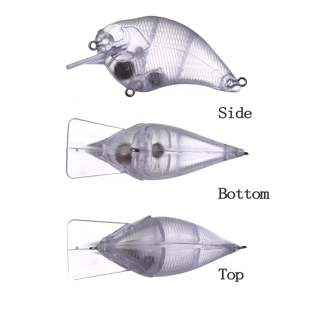 Chan's Huang Square Crankbait – Señuelo flotante cuadrado - imagen 2