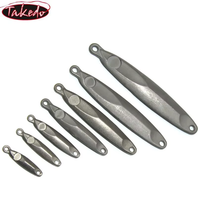 Takedo BY01 Jig Tungsteno – Señuelo metalDIY blanco - imagen 2