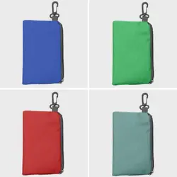 Bolsa impermeable con cremallera y mosquetón para pesca deportiva