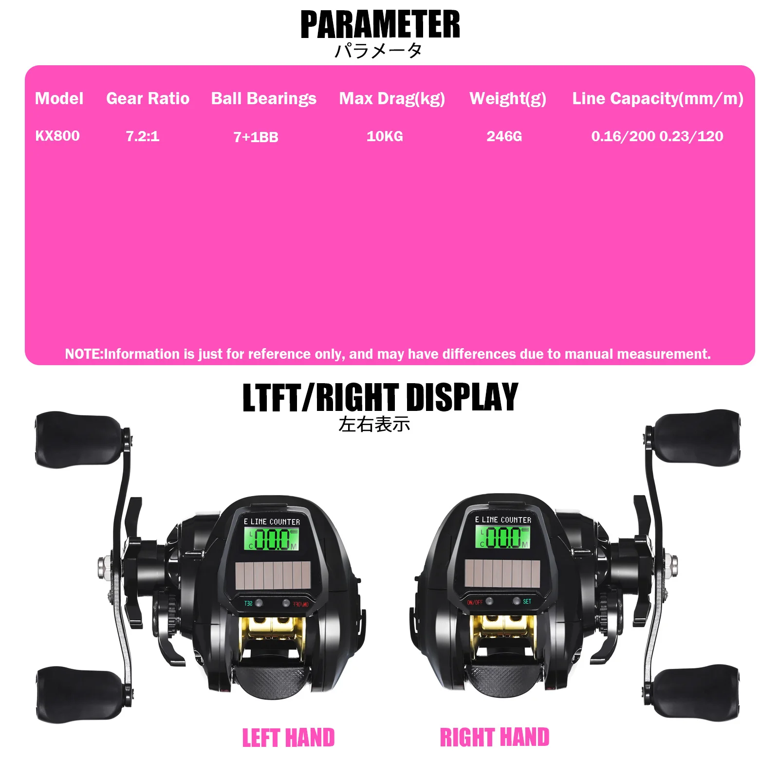 Carrete eléctrico KX800 – Ultraligero arrastre 10kg mar - imagen 4