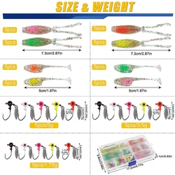 Señuelo Underspin Crappie - Cebo blando para lubina