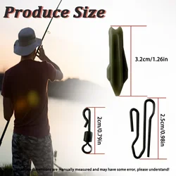 Clip liberador de plomo para pesca de carpa – Accesorio anti-enredos