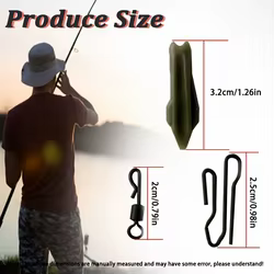 Clip liberador de plomo para pesca de carpa – Accesorio anti-enredos