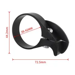 Guía de cadena anticaída para bicicleta plegable con abrazadera