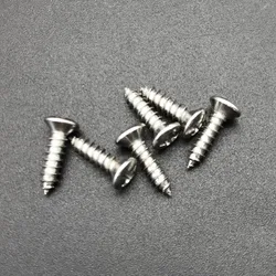 Tornillos metálicos fijos para golpeador de guitarra eléctrica