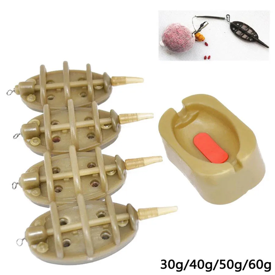 Method feeder inline para carpfishing con molde de cebo - imagen 5