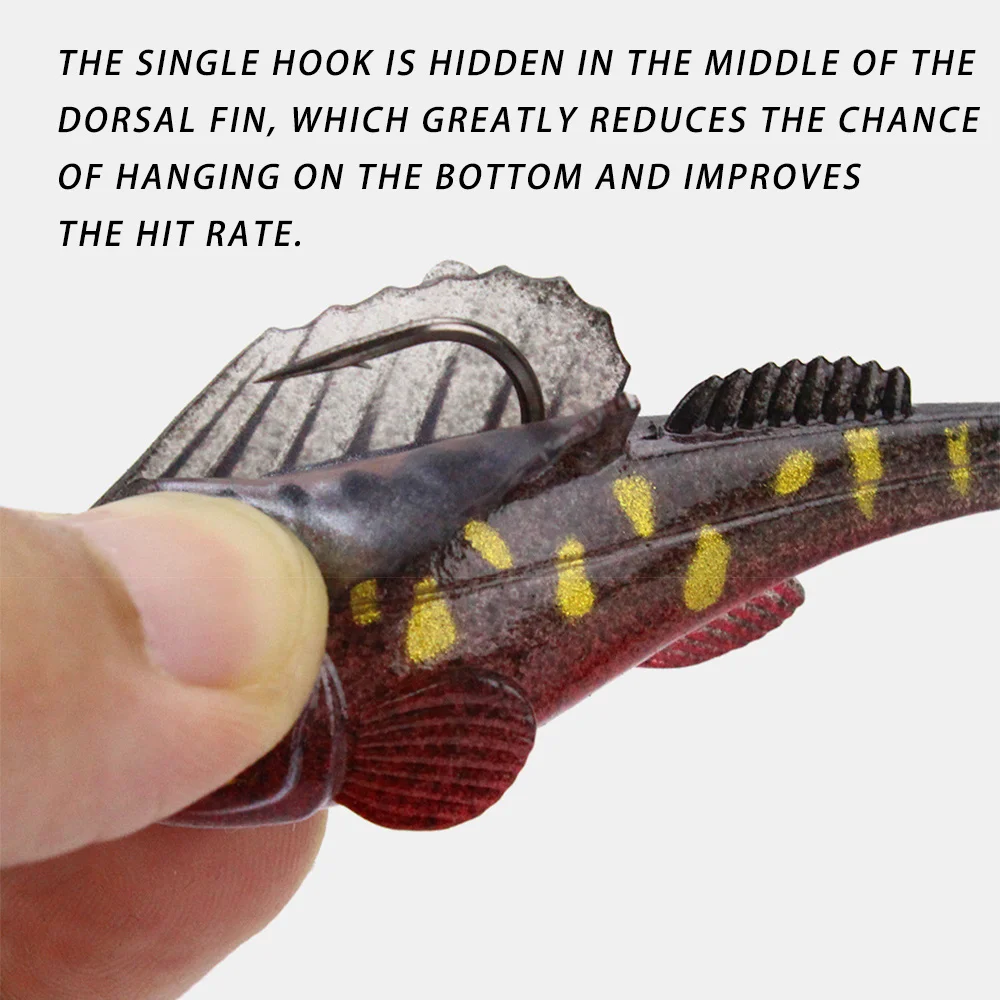 Topline Kit Vinilos Pesca – Swimbait Durmiente Oscuro - imagen 4