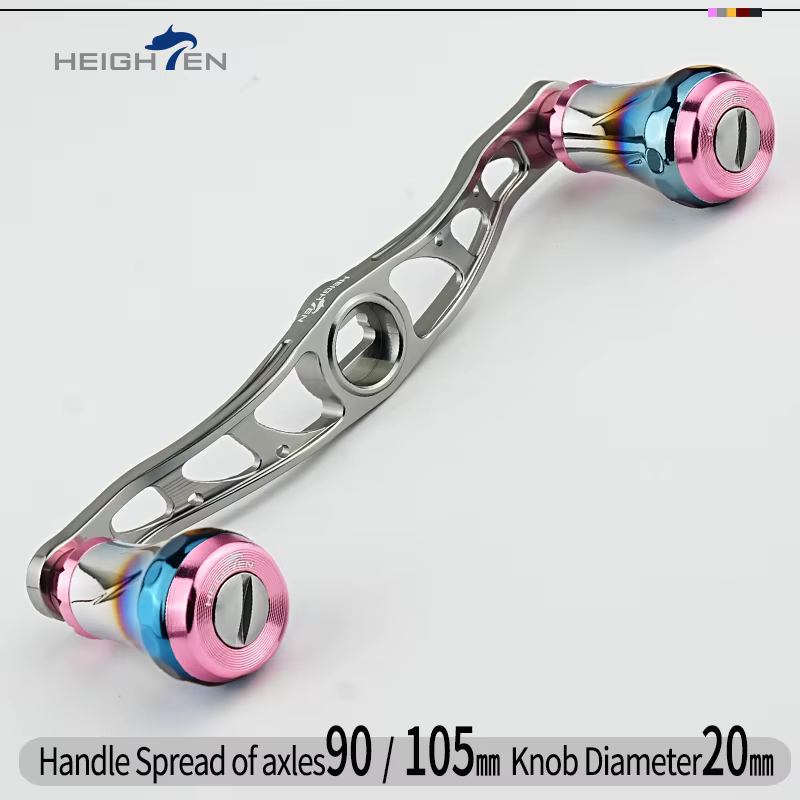 Manivela HEIGHTEN baitcasting de aluminio – Shimano/Daiwa - imagen 2