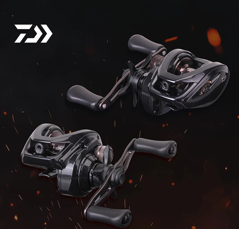 Carrete de pesca DAIWA baitcasting - vista general