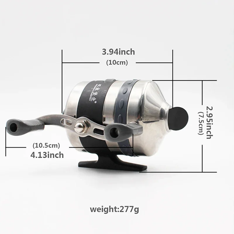 Carrete BL25 de pesca con rueda acero inoxidable – Lance preciso - imagen 5