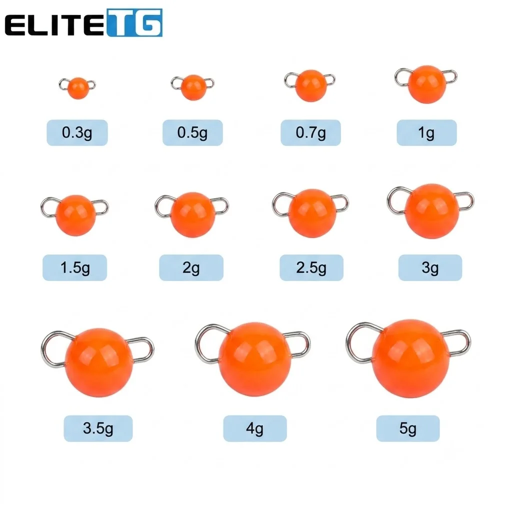 Plomos Cheburashka de tungsteno Elite TG para señuelos