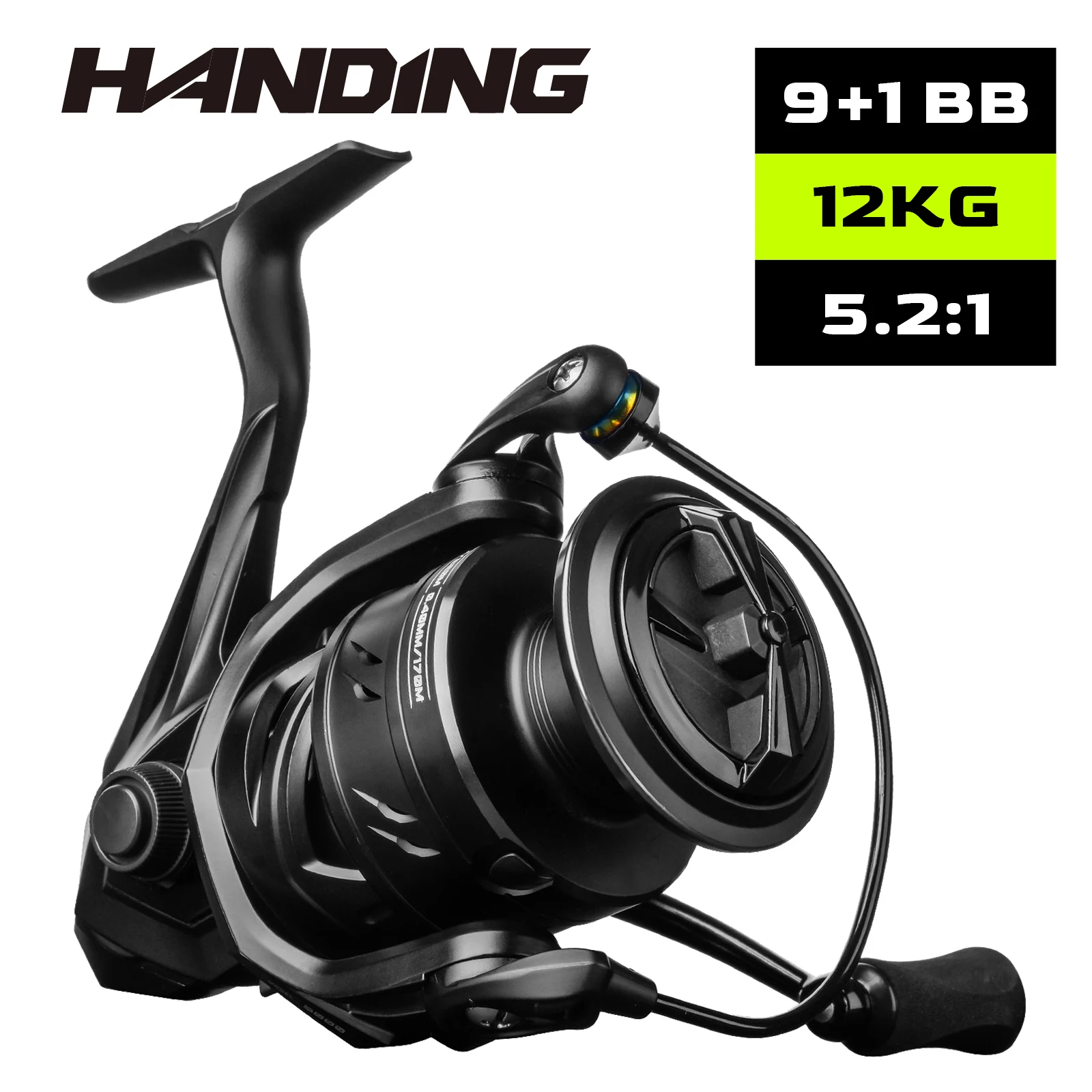 Handing M1 Carrete Spinning Grafito Resistente - Ligero y Duradero - imagen 3