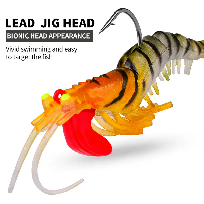 Vinilo Articulado Gamba Cabeza Plomada Glow – Lucio Perca Snakehead - imagen 3