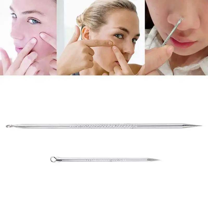 Herramienta facial de acero para puntos negros