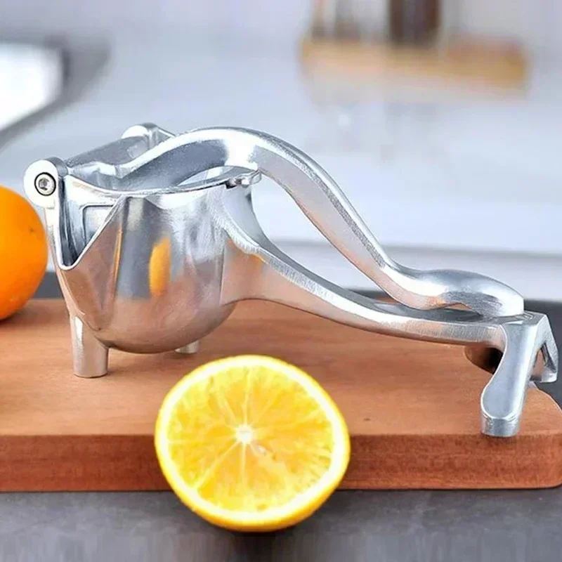 Exprimidor Manual Portátil Aluminio – Zumos Limón, Naranja y Granada - imagen 3