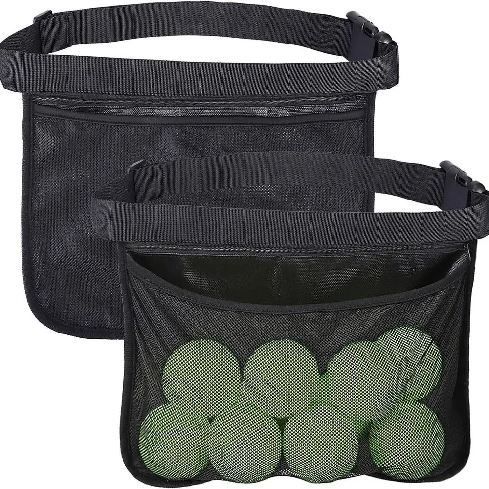 Bolsa impermeable de malla para recoger pelotas con cinturón - imagen 5