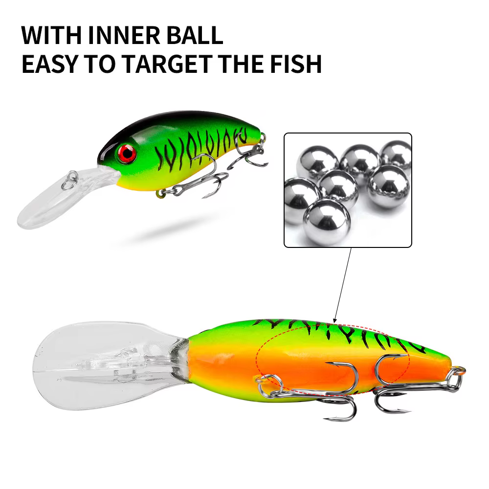 Swimbait señuelo topwater Wobbler para carpa y lubina - imagen 3